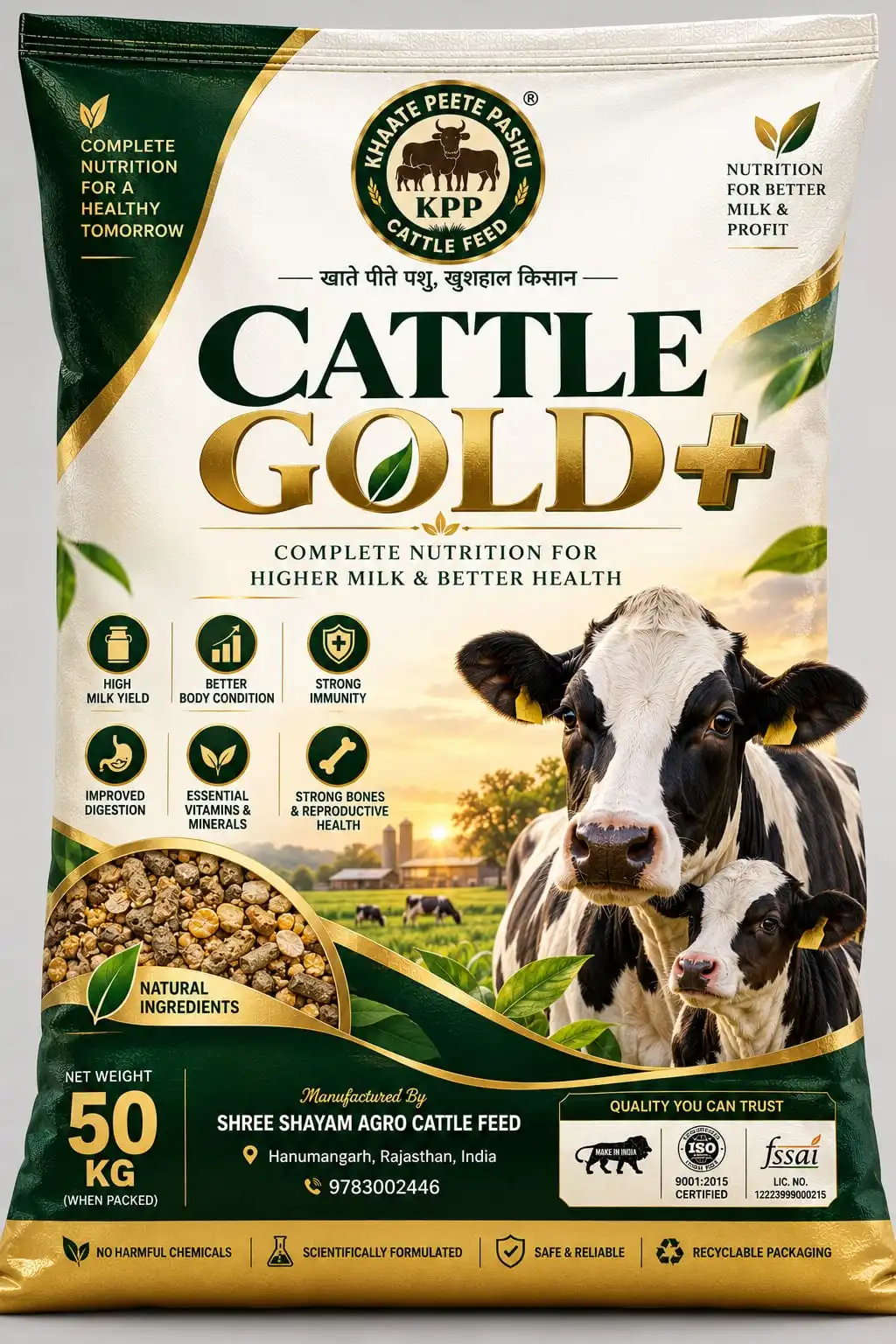 Cattle Gold+ - 45 kg bag